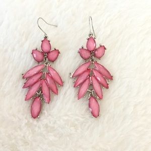Icing Pink drop earrings